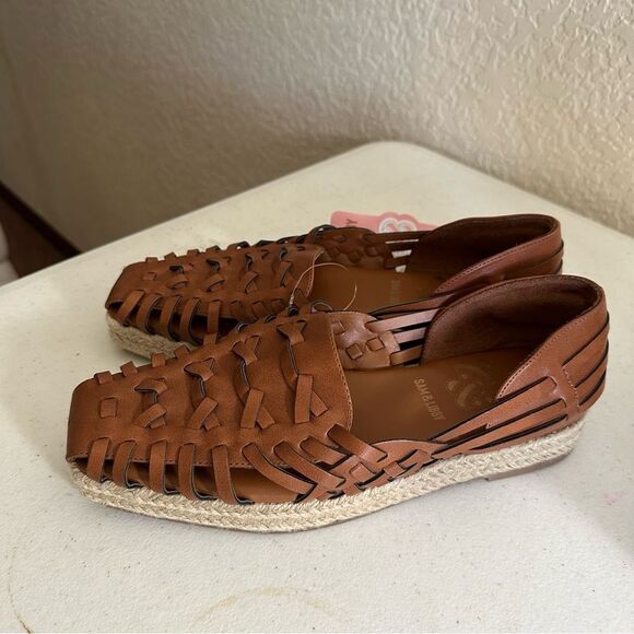 Sam &‎ Libby Saddle Brown Women’s Size 7.5 Asha Espadrille NWT - Picture 11 of 14